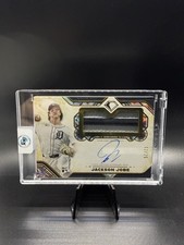 2025 Topps Diamond Icons Autographed Jumbo Patch Jackson Jobe Tigers /25 RC