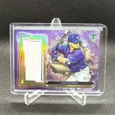 2020 Topps Triple Threads Jumbo Relic Nico Hoerner #SJR-NH Amethyst 3/27!!