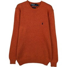 Used Ralph Lauren POLO by Ralph Lauren cotton knit sweater men's size S app...