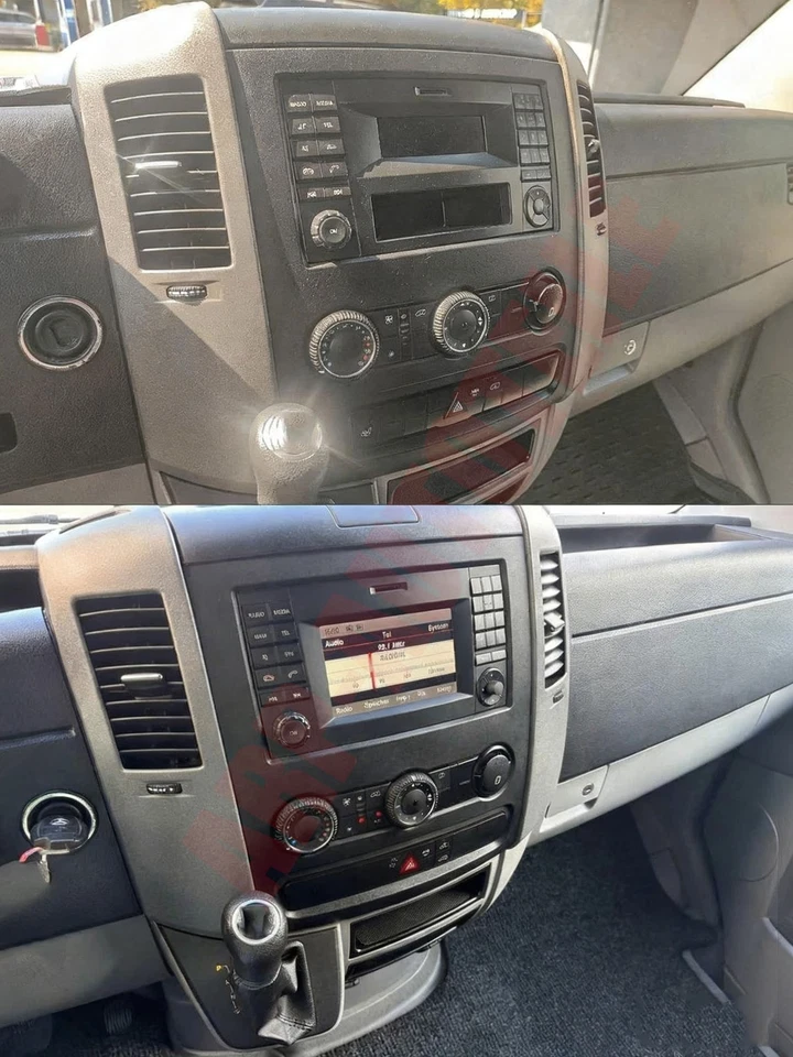 64G para Mercedes Benz Sprinter 2006-2018 Android 15 Apple CarPlay rádio de carro GPS - Imagem 3 de 4