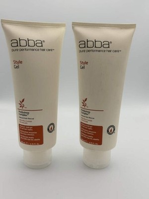 Abba Pure Performance Style Gel (Medium Hold) 6.76 FL. OZ. - 2 Pack