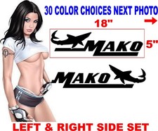 Fits Mako Boat Decals Hull Replacement Fits Mako Boat Decals Hull Replacement