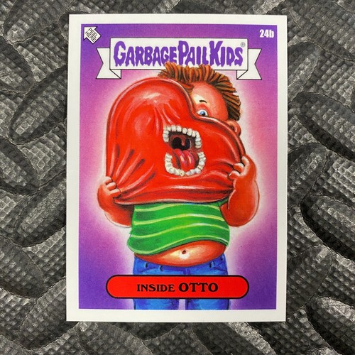 Inside OTTO [Black Hearts Foil] #24B 2026 Topps Garbage Pail Kids Valentine's Day card