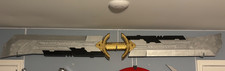 96" Life-Size Thanos Double-Bladed Sword Replica - 3D Printed Display Prop