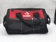 Husky 12 inch 3 Pocket Zippered Tool Bag Work Gear Tote NWOT