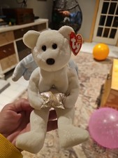 Ty Beanie Baby Star Gold - MWMT Bear Angel 2003 