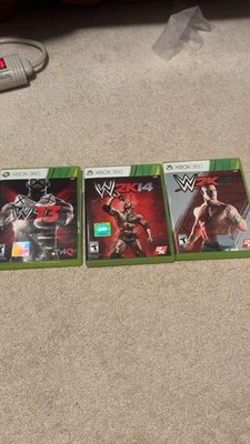 THQ 2K WWE '13 2K14 2K15 Xbox 360 Multiplayer Wrestling Sports Game T-Teen