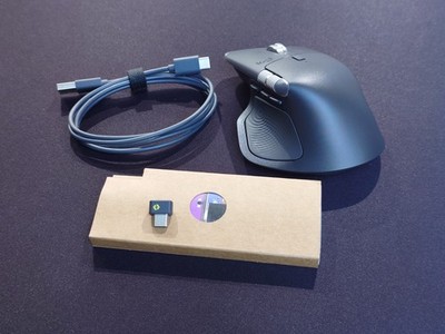 Logitech MX Master 4 Graphit 8K DPI USB-C OVP kabellos Bluetooth Bolt Rechnung