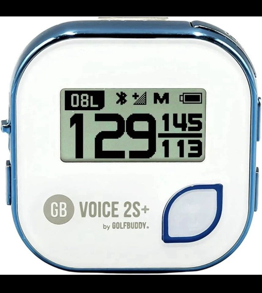 GOLFBUDDY Voice 2S+ Talking GPS Rangefinder, Clip on Hat Golf Navigation,... - Image 2 of 4