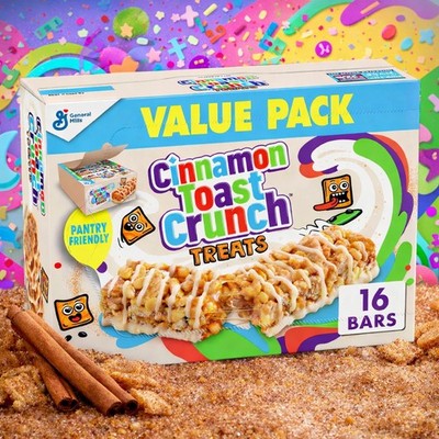 Cinnamon Toast Crunch Cereal Treats Riegel 16 x 24g Vorratspack | USA Amerika