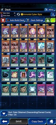 YU GI OH DUEL LINKS IOS , ANDROID, 8 700 GEMS, CYBER DRAGON DECK, other decks