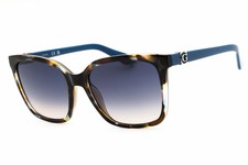 Guess GU7865 92B Blue/Smoke Gradient 57-18-140 Sunglasses New Authentic