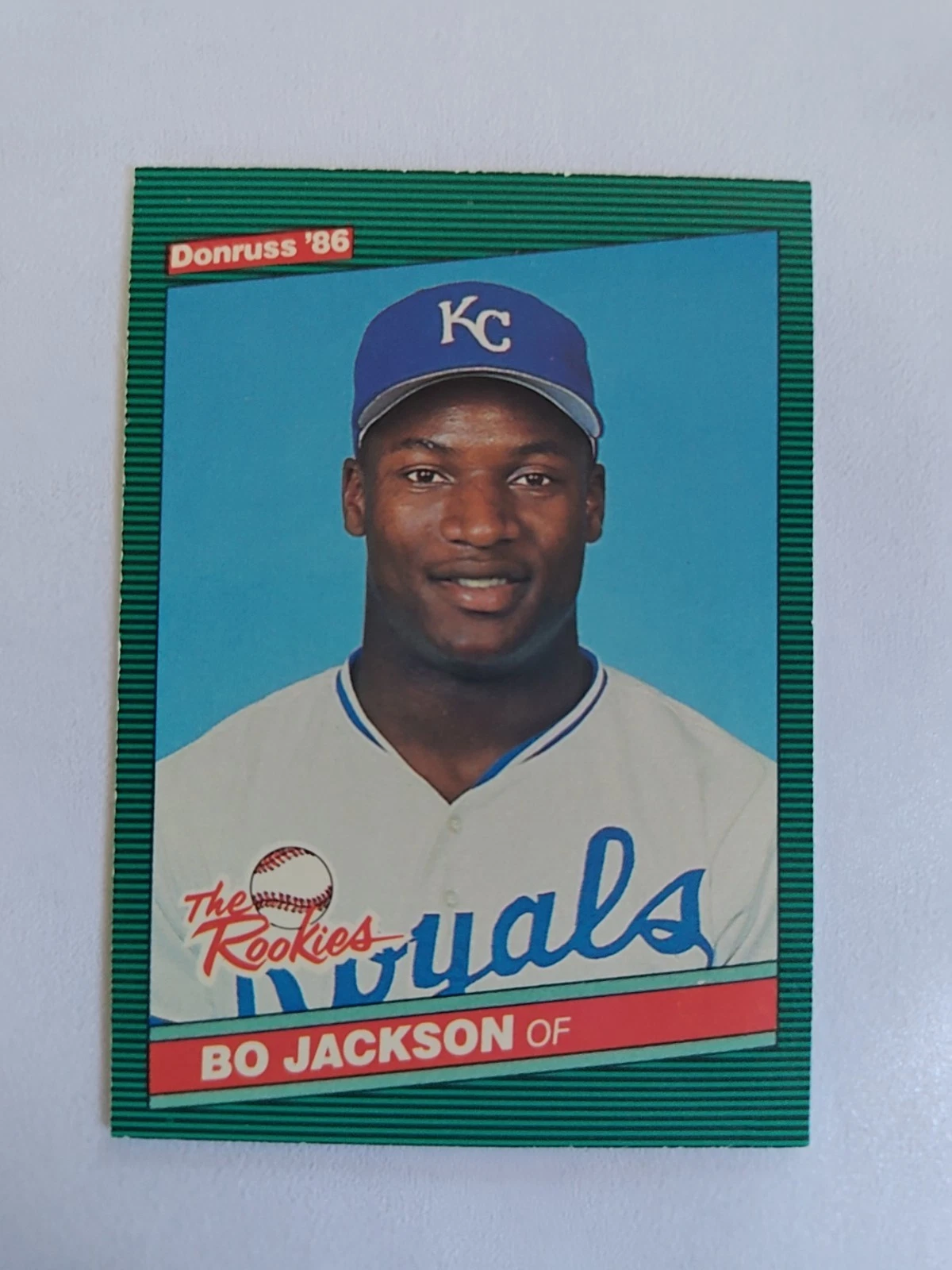 1986 Bo Jackson Donruss #38 The Rookies XRC Rookie RC Royals🤘 Sharp NM-MT