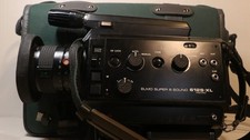 Elmo Super 8 Sound 612S-XL Macro   Film Tested   See Video   Case  Cords