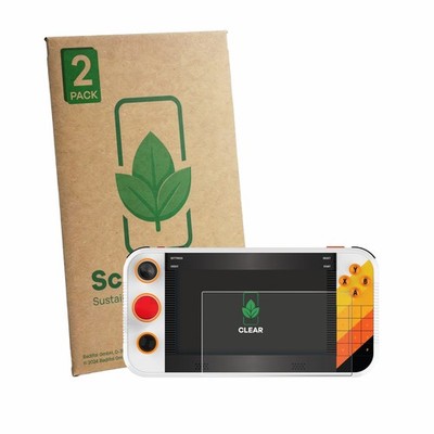 2x ScreenLeaf Displayschutzfolie für My Arcade Atari Gamestation Go Portable 