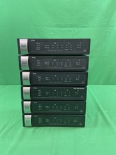 Lot Of 6 Cisco RV320 4-Port Gigabit Dual Wan VPN Security Router - Tested Read