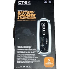 CTEK MXS 5.0 Battery Charger Fully Automatic 4.3A Maintainer 12V Kit 40-206