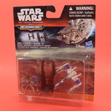 Star Wars Force Awakens Micro Machines 2015 Desert Invasion 3-Pack As Shown WC5