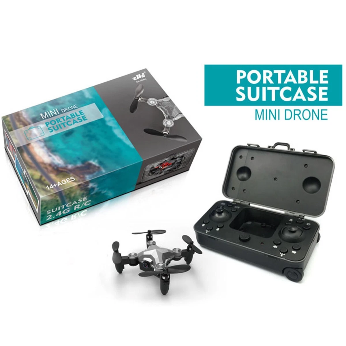 Foldable mini suitcase drone deals