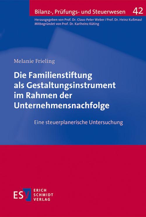 Die Familienstiftung Als Gestaltungsinstrument Rahmen Der ...