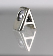 Pandora Buchstabe - A - Alphabet Charm 925 Sterling Silber 797455 Anhänger V3-A