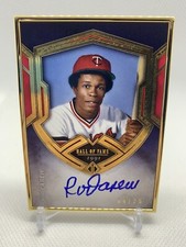 Rod Carew #4/25 Gold Framed Autograph 2020 Topps Transcendent