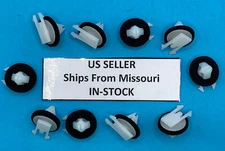 (Pack of 10) Molding Retainer Fasteners Clips for Chevy Cadillac Buick 11611375