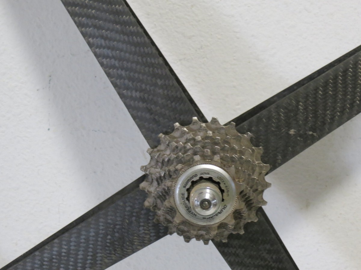 Spinergy Rev X Carbon Fiber Wheel Set 700c Retro w/ Shimano Dura