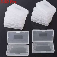 5-50Pcs Clear Cartridge Cases For Nintendo Game Boy Advance GBA Games Dust Cover