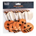 Halloween Hallow Scream Party Blowers Horns Straw 10 Pack