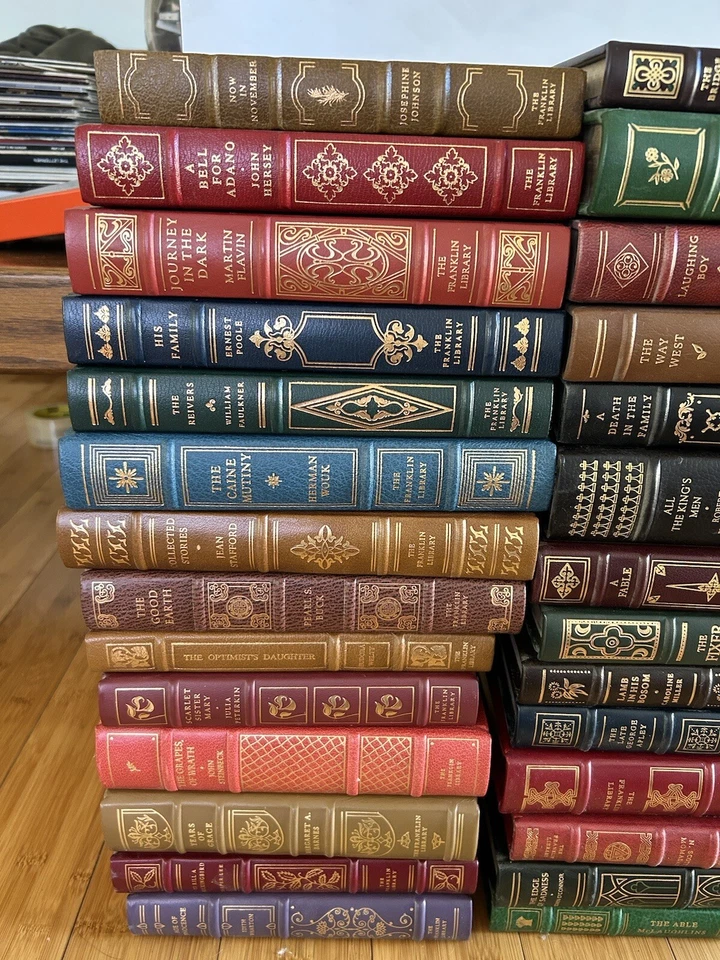 FRANKLIN LIBRARY World's Greatest Writers Leather Gilt collection 28 books - Image 3 of 4