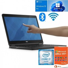 Dell Latitude E7250 i7 128GB 256GB 512GB 1TB SSD Win 11 Pro Touch Office 2021