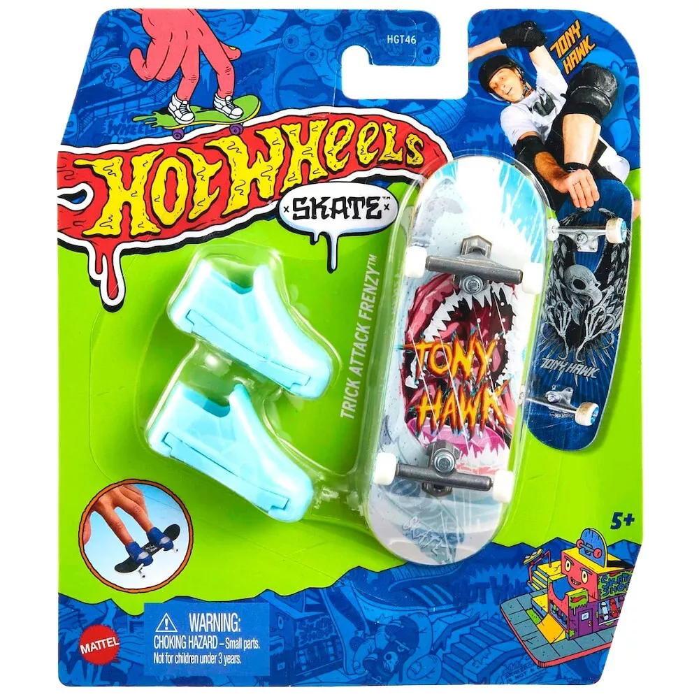 Skate de Dedo Hot wheels - TRICK ATTACK FRENZY