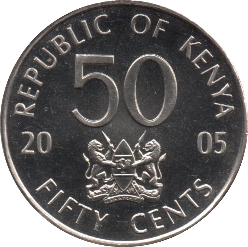 Kenya様 Kenya 50 Cents | Mzee Jomo Kenyatta Coin KM41 2005 - 2009 | eBay