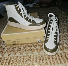 Michael Kors Shea Mid High Top Sneakers SIZE 8
