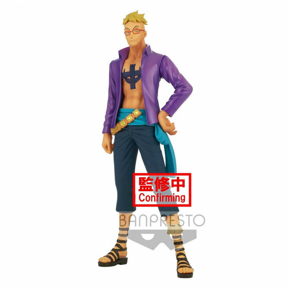 Figurine Marco DXF The Grandline Men One Piece Banpresto Wanokuni en PVC de 17 cm