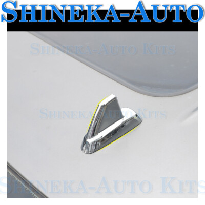 FOR CHEVY SILVERADO TAHOE  CHROME ROOF ANTENNA COVER TRIM SHARK FIN DECOR SHELL