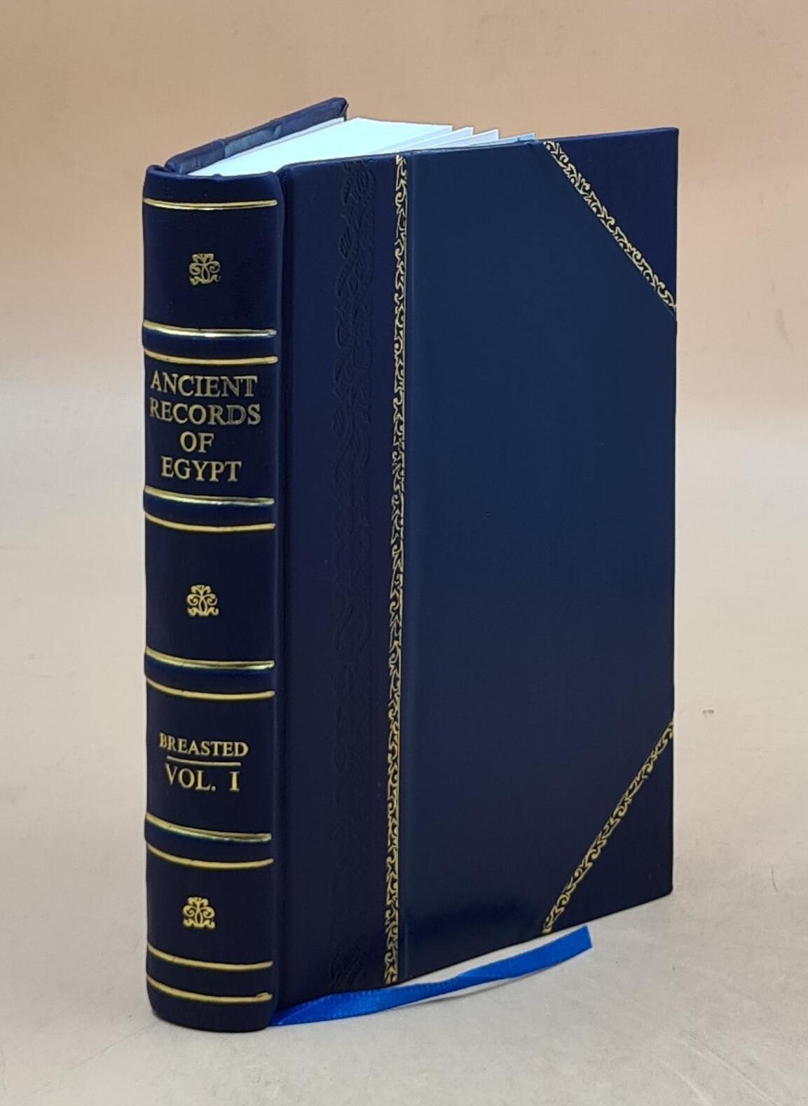 Ancient Records Of Egypt Historical Documents From The Earliest [Leather Bound]