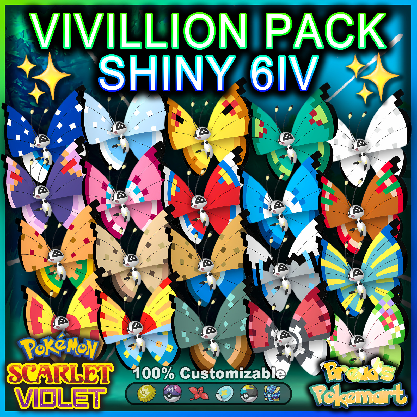 ✨ Shiny LUNALA 6IV Event ✨ Pokemon Ultra Sun and Moon 3DS 🚀 Legendary +EVs