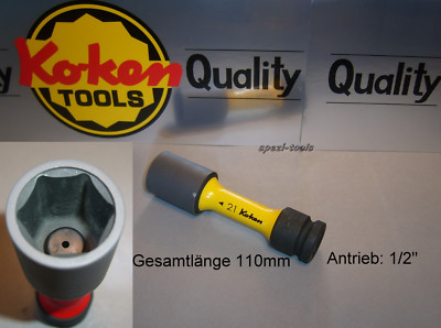 Koken Impact-Steckeinsatz1/2'' 14145PM-110-21mm für Alufelgen