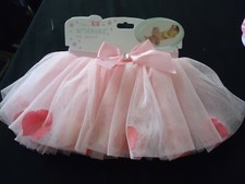 Baby Girl's Tutu Pink 0-3 Months Flower Petals Photograph Session Prop NWT