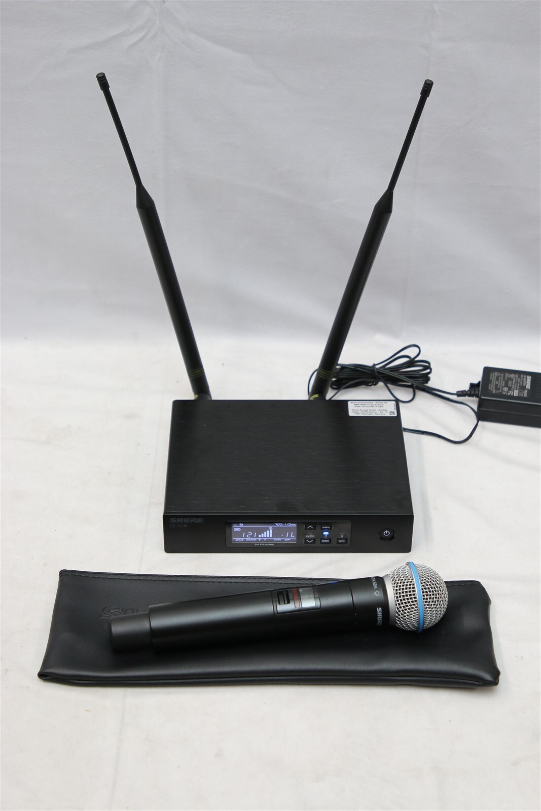 Shure QLXD4 G50 / BETA 58A Wireless Microphone System 470534 MHz eBay