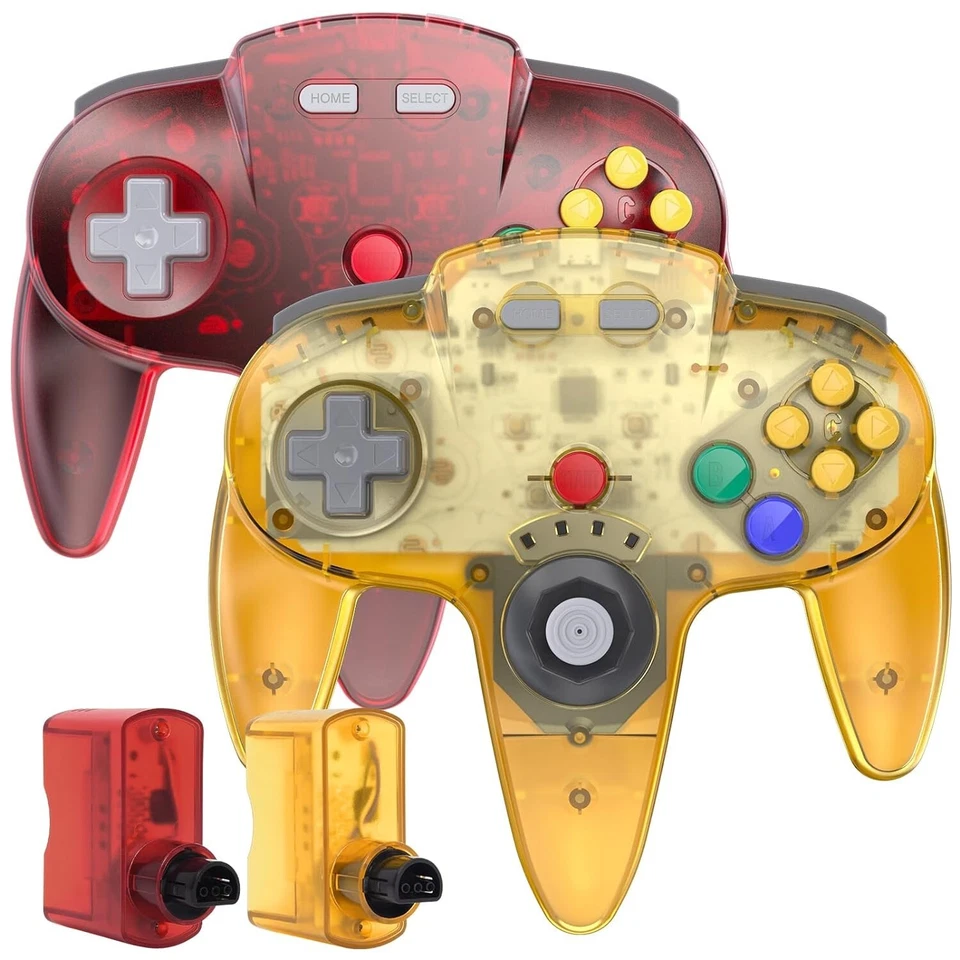 2.4 GHz Wireless Controller Gamepad Joystick for Nintendo N64/ SNES/ NGC Console - Image 2 of 4