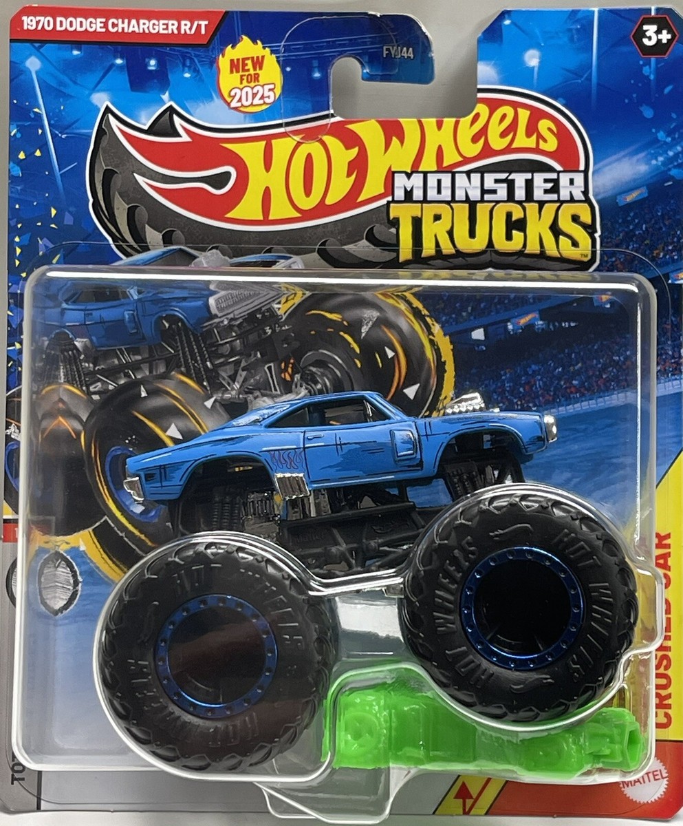 2025 New Hot Wheels Monster Trucks “1970 DODGE CHARGER R/T | eBay UK