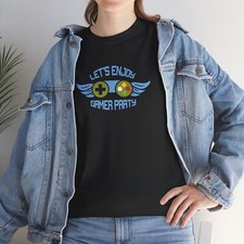 Gamer Party T-Shirt Retro Video Game Tee Perfect for Gamers