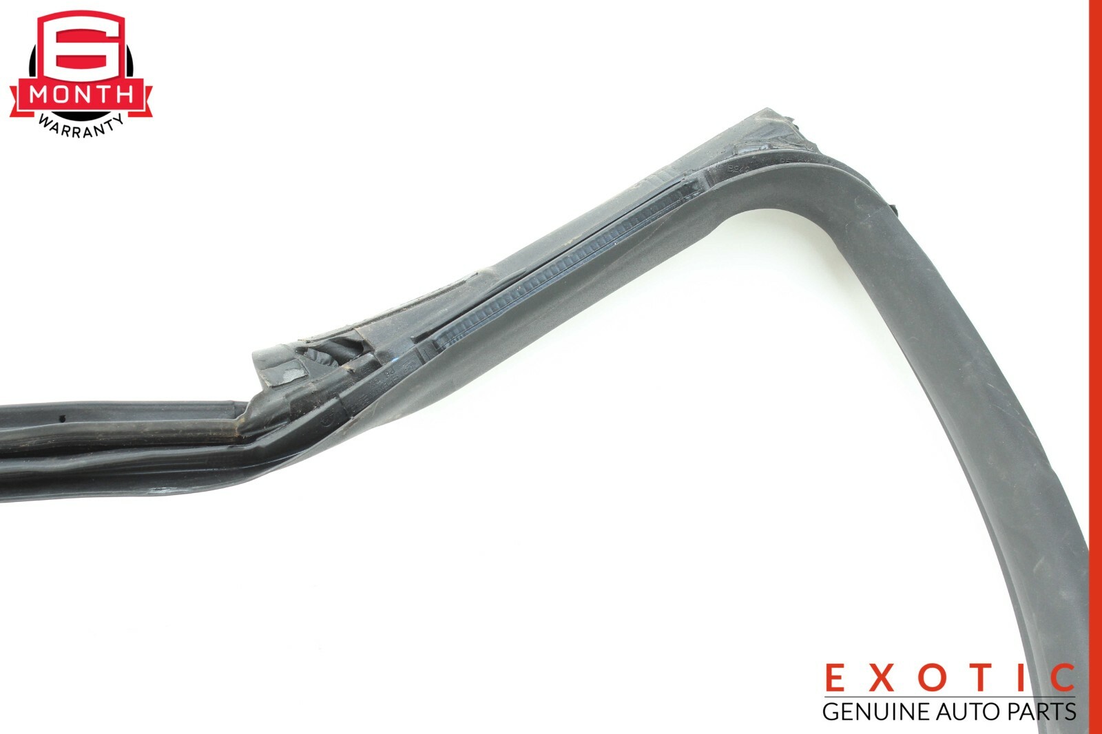 14-17 Maserati Ghibli S Rear Left Rubber Door Weather Strip Liner OEM