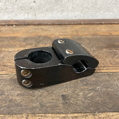 Haro Fusion Stem Old School BMX Threadless 1 1/8 in 22.2 mm 1990s 00s Black A5 - Picture 3 of 13