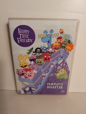 Happy Tree Friends: Complete Disaster (DVD, 2013, 4-Disc Set Happy Tree Friends: Complete Disaster (DVD, 2013, 4-Disc Set