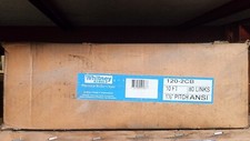 New Whitney Precision Roller Chain 120-2CB 10 FT 80 Links 1 1/2" Pitch NOS Ansi