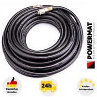 Druckluftschlauch Gummi 15M Druckluft Kompressor Schlauch Schnellkupplung 20 Bar